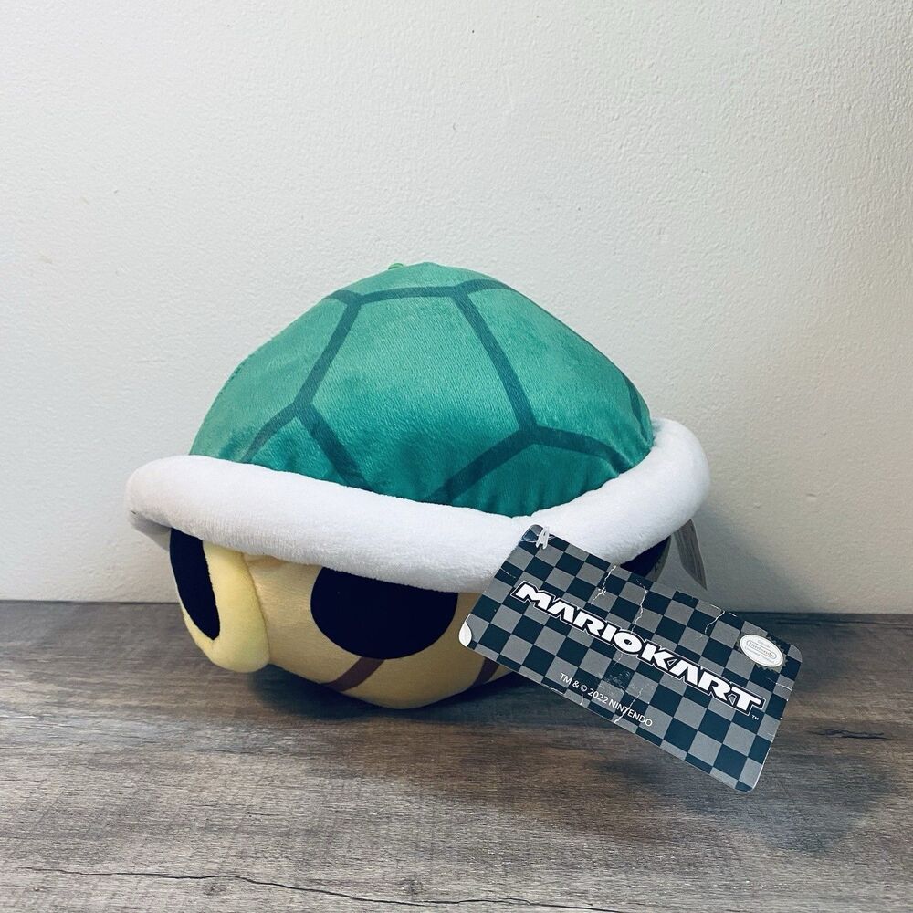 Club Mocchi Mocchi Nintendo Super Mario Kart Green Shell 6" Good Stuff Plush NWT